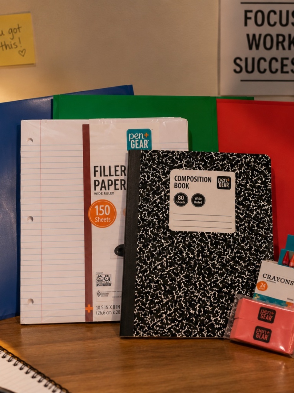 Student Starter Kit – Notebooks, Folders, Crayons, Paper + More! | New